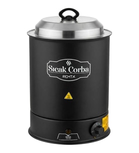 Remta CB22 Siyah Model Maksi Çorba Isıtıcı 13 Lt
