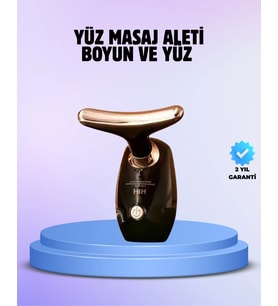 Mey İthalat® Yüz Aleti Boyun ve Yüz EMS Güzellik Cihazı Cilt Sıkılaştırma Cilt Gençleştirme Cihazı