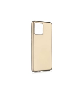 Samsung Galaxy S20 Ultra Uyumlu Kılıf Zore Premier Silikon Kapak (Gold)