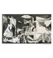 Picasso - Guernica'dan Bir Kesit - Poster