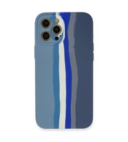 İphone 12 Pro Kılıf Ebruli Lansman  - Mi-gri