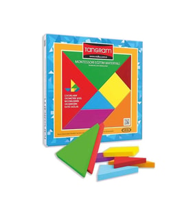 TANGRAM RENKLİ - ZEKA OYUNLARI - REDKA