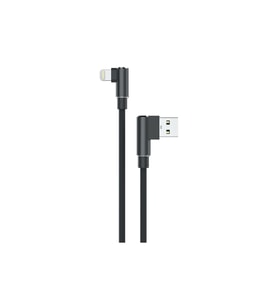 3 Metre Lightning Şarj Kablosu 3A Hızlı Şarj USB iPhone Data ve Şarj Kablosu (Siyah)