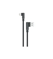 3 Metre Lightning Şarj Kablosu 3A Hızlı Şarj USB iPhone Data ve Şarj Kablosu (Siyah)
