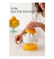 Mey İthalat® Manuel Kollu Narenciye Sıkacağı – 500 ml Kapasiteli, 17x12 cm, Pratik ve Dayanıklı
