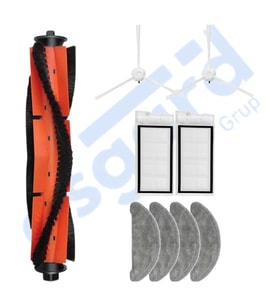 Roidmi Eve - Eve Plus Uyumlu 1 Ana Fırça 2 Yan Fırça 2 Filtre 4 Mop PKT-iasgf0000640