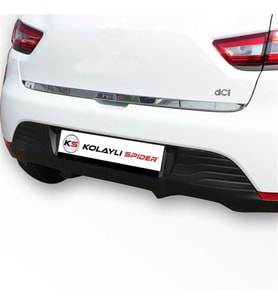 Renault Clio Uyumlu 4 Bagaj Alt Çıta Krom 2013-2019