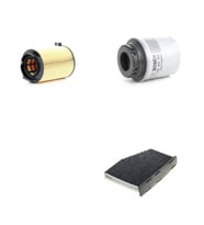 Bosch Filtre Bakım Seti Volkswagen Passat 1.4 TSI Benzin 2011-2014 Hava + Yağ f. + Polen Filtre Sardes