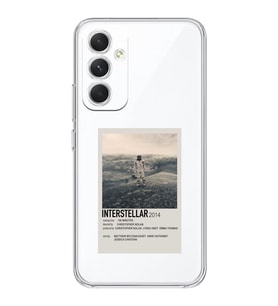 Samsung Galaxy A14 Uyumlu Interstellar Tasarımlı Şeffaf Telefon Kılıfı