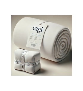 Çift Kişilik Beyaz Ranforce Dokuma Lastikli Çarşaf ve Yastık Kılıfı 160x200+30'ar CM Köşe Yüksekliği