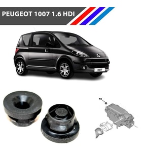 Otozet Peugeot 107 1.6 HDI Hava Filtre Kutu Lastiği 2 Adetli Takım 1422A3