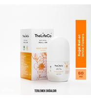 TheLifeCo Doğal  Roll-on Deodorant White Flowers 60 ml – Kadın