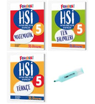 5. Sınıf HSİ Matematik Fen Bilimleri Ve Türkçe 36 Deneme