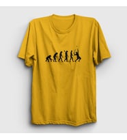 Presmono Unisex Sarı Evolution Evrim Spor Tennis Tenis T-Shirt 333217tt (Sarı)