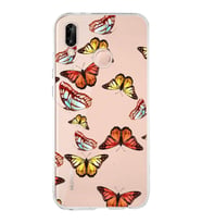 PrintiFy Huawei P20 Lite ile Uyumlu 1mm Slim Fit Water Color 2 Baskılı Şeffaf  Kılıf