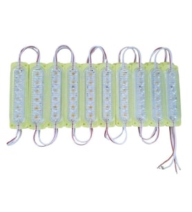 Parmak led sarı 6 led x 20'li paket 12v / LAAM649-3 (Karışık)