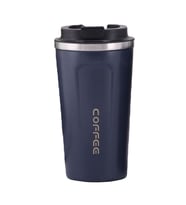 304 L Çelik Vakumlu Lacivert 500 ml Kahve El Termos Mug cin399lc