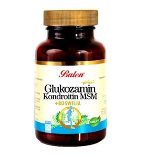 Balen Glukozamin & Kondroitin & MSM & Boswellia 1200 mg 60 Tablet
