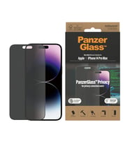 PanzerGlass iPhone 14 Pro Max UWF Hayalet Cam Ekran Koruyucu (Siyah)