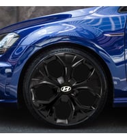 Hyundai İ20 15 Inç Uyumlu Jant Kapağı 4'lü Takım Siyah 8815