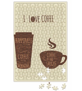 I Love Coffe Puzzle 240 Parça Yapboz