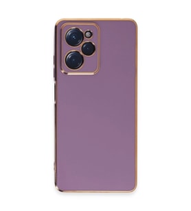 Xiaomi Poco X5 Pro 5g Kılıf Volet Silikon - Mor