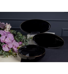 HELEN BLACK 3 PARÇA SERVİS SETİ