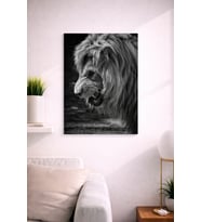 LION11  TASARIM MDF TABLO (27X18)