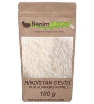 BenimAktar Hindistan Cevizi Rende Yeni Ürün 100 Gr