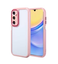 Samsung Galaxy A15 Uyumlu Kılıf Kamera Korumalı Renkli Kenar ve Çerçeve Tasarımlı Zore Vitamin Kapak