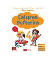 Kırmızı Beyaz 4. Sınıf Tüm Dersler Çalışma Defterim