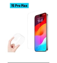 Iphone 15 Pro Max Ekran Koruyucu Nano Esnek Kırılmaz Cam