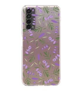 PrintiFy Huawei P Smart 2021 ile Uyumlu Water Color 3  Kamera Korumalı Şeffaf  Kılıf