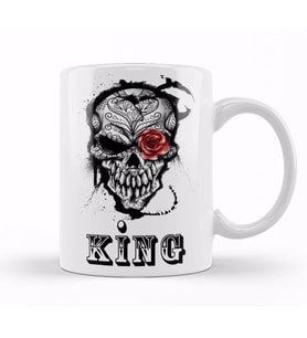 King Queen   Kupa Bardak Porselen