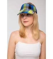 Saria Moda Hasır Model Vizör Şapka (Karışık)