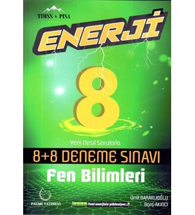 PALME 8. SINIF ENERJİ FEN BİLİMLERİ 8+8 DENEME