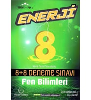 PALME 8. SINIF ENERJİ FEN BİLİMLERİ 8+8 DENEME