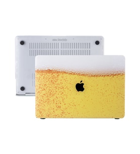 MacBook Pro Kılıf HardCase Touch Bar A1706 1708 A1989 2159 2251 2289 A2338 Fizzy (Sarı)