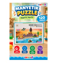 6600 MANYETİK PUZZLE 120 PARÇA