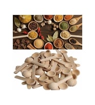 Bambu Baharat ve Reçel Kaşığı 6 Adet