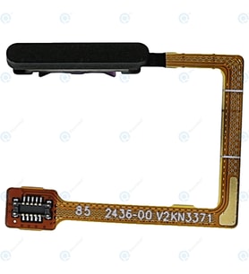 Xiaomi Redmi Note 13 5G Uyumlu Parmak İzi Tuş + Film 2312DRAABC SİYAH