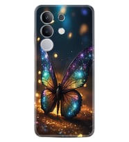 Vivo Y29 Kılıf Boutique Baskılı Resimli Rengarenk Kelebek Pcode -097