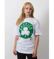 Boston Celtics Oversize Tişört (Beyaz)
