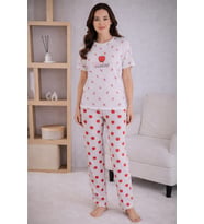 Kadın 1905-7 Kısa Kol Oslo Pijama Takımı