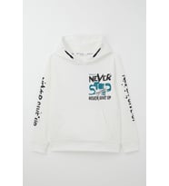 Breeze Erkek Çocuk Sweatshirt Kanguru Cepli Kapüşonlu 9-16 Yaş, Ekru