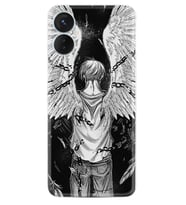 Tecno Spark 9T Kılıf Resimli Desenli Silikon Platinium Series Angel 1883