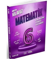 6. Sınıf Matematik Öğreten Kılavuz Konu Anlatımlı Etkinlikli Soru Bankası KVA Yayınları