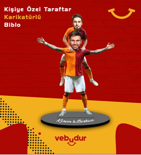 Kişiye Özel Taraftar Tasarımlı Karikatür Arkadaş Biblo Model-1