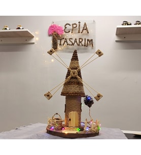 Değirmen (Led Işıklı)