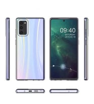 Samsung Galaxy Note 20 Uyumlu Kılıf Zore Süper Silikon Kapak (Renksiz)